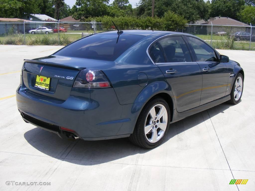 2009 G8 GT - Pacific Slate Metallic / Onyx photo #3