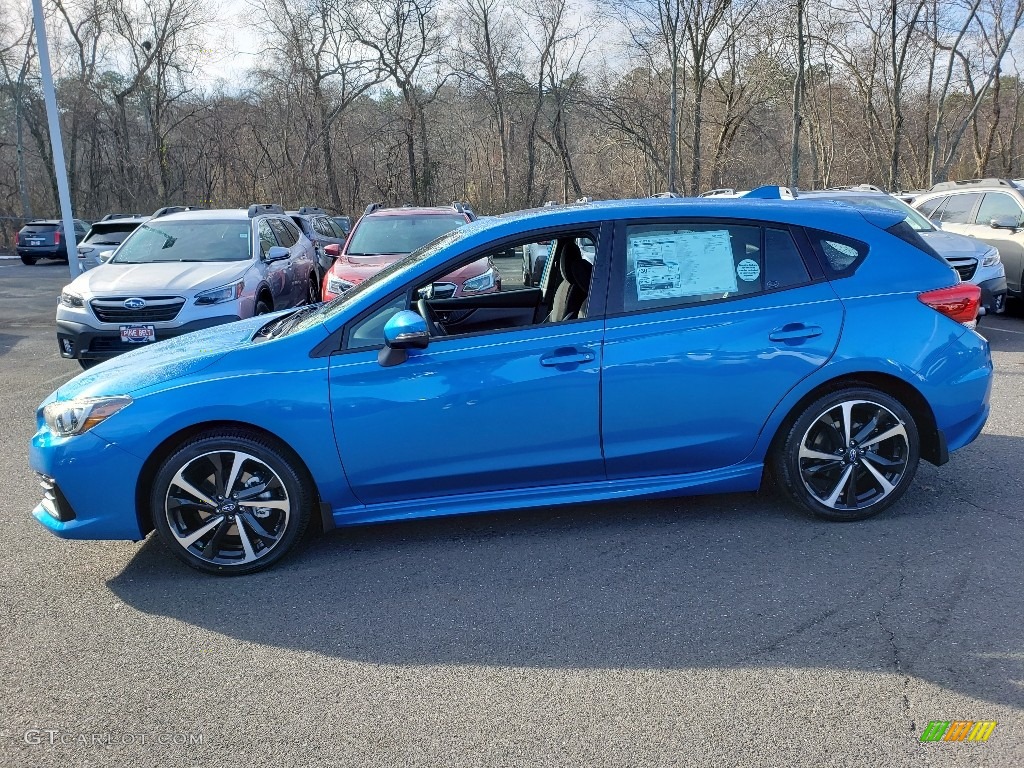 Ocean Blue Pearl 2020 Subaru Impreza Sport 5-Door Exterior Photo #136576199