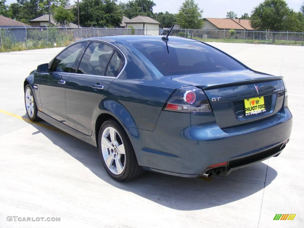 2009 G8 GT - Pacific Slate Metallic / Onyx photo #5