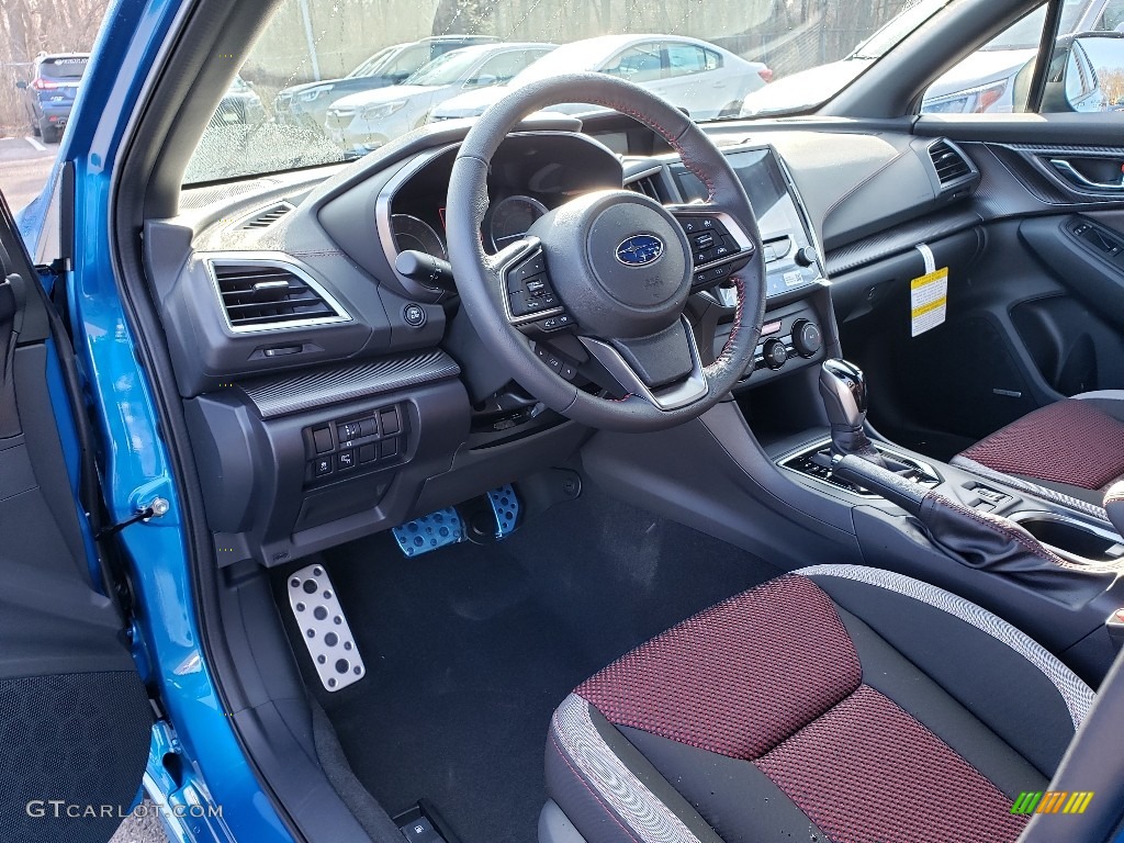Black Interior 2020 Subaru Impreza Sport 5-Door Photo #136576322