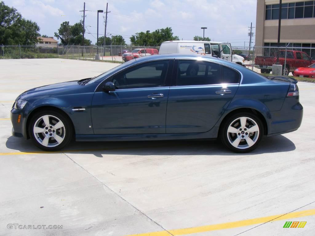 2009 G8 GT - Pacific Slate Metallic / Onyx photo #6