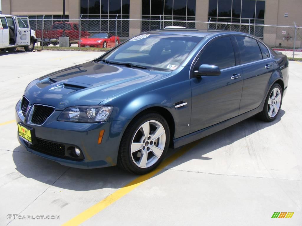 2009 G8 GT - Pacific Slate Metallic / Onyx photo #7
