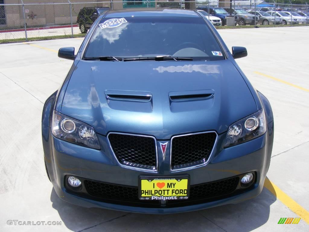 2009 G8 GT - Pacific Slate Metallic / Onyx photo #8