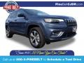 2020 Blue Shade Pearl Jeep Cherokee Limited 4x4  photo #1