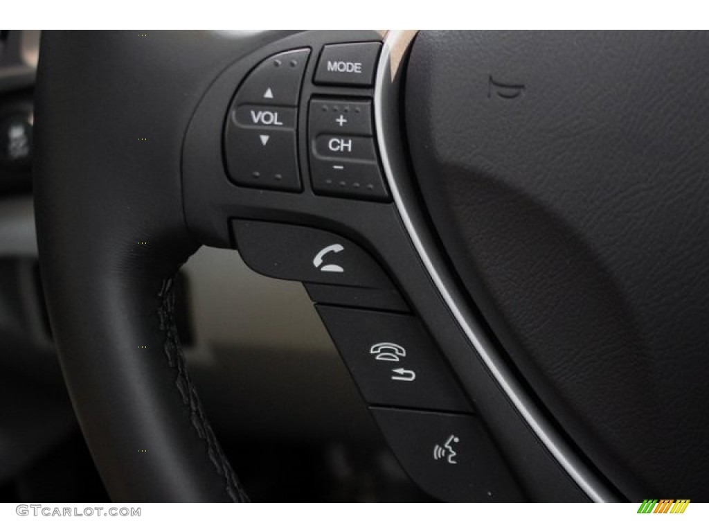 2020 Acura ILX Premium Graystone Steering Wheel Photo #136579394