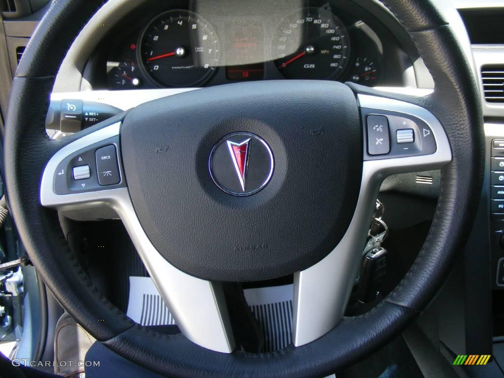 2009 G8 GT - Pacific Slate Metallic / Onyx photo #40
