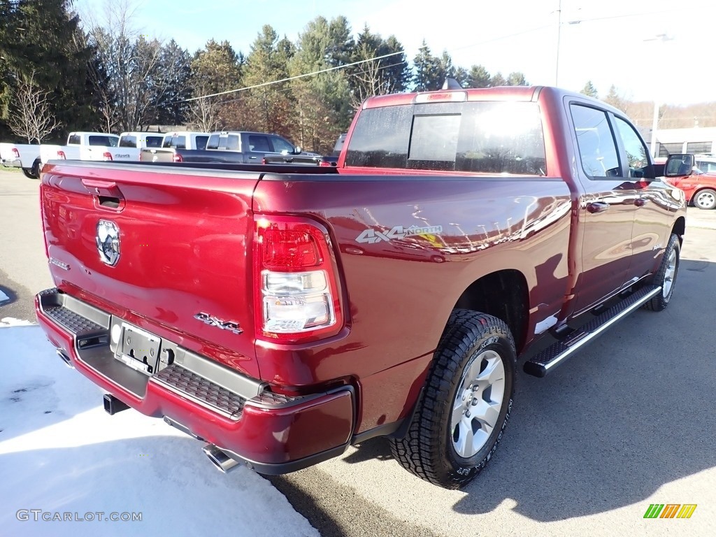 2020 1500 Big Horn Crew Cab 4x4 - Delmonico Red Pearl / Black photo #4