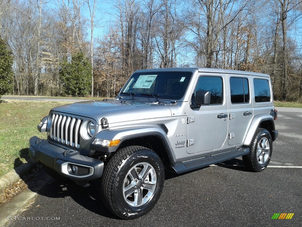 2020 Wrangler Unlimited Sahara 4x4 - Billet Silver Metallic / Black photo #2