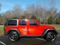 2020 Firecracker Red Jeep Wrangler Unlimited Willys 4x4  photo #5
