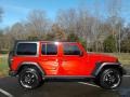 Firecracker Red - Wrangler Unlimited Willys 4x4 Photo No. 5