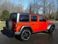 2020 Firecracker Red Jeep Wrangler Unlimited Willys 4x4  photo #6