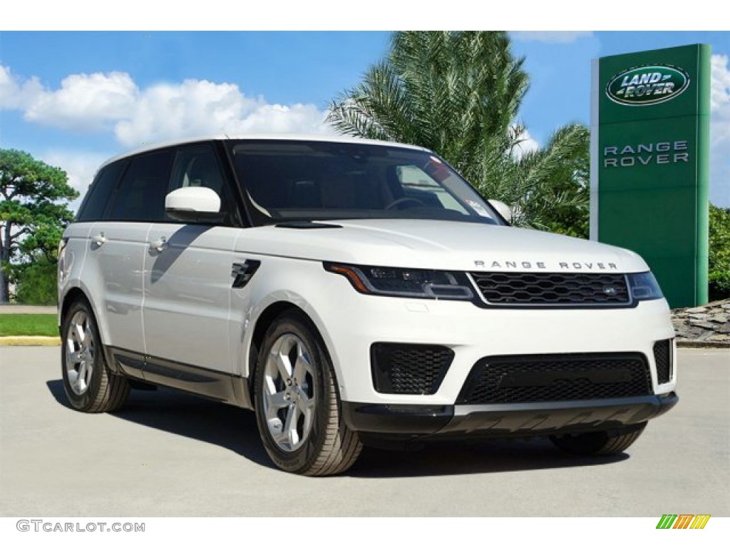 2020 Range Rover Sport HSE - Fuji White / Almond/Espresso photo #2