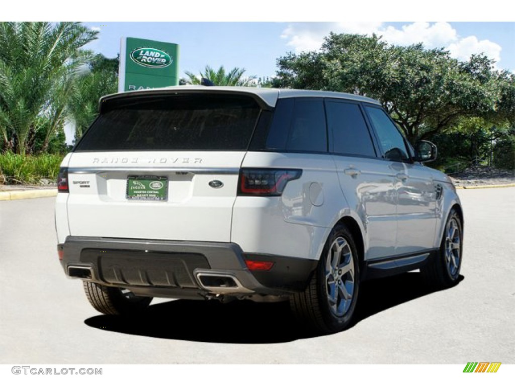 2020 Range Rover Sport HSE - Fuji White / Almond/Espresso photo #5