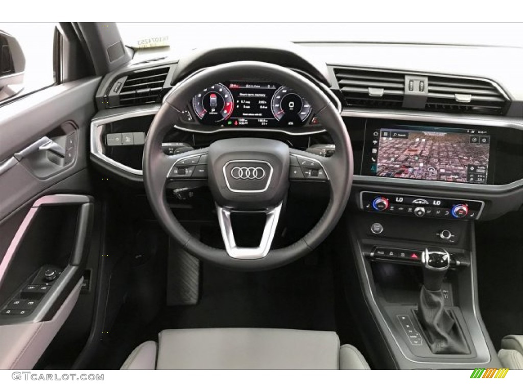 2019 Audi Q3 Premium Plus quattro Rotor Gray Dashboard Photo #136588029