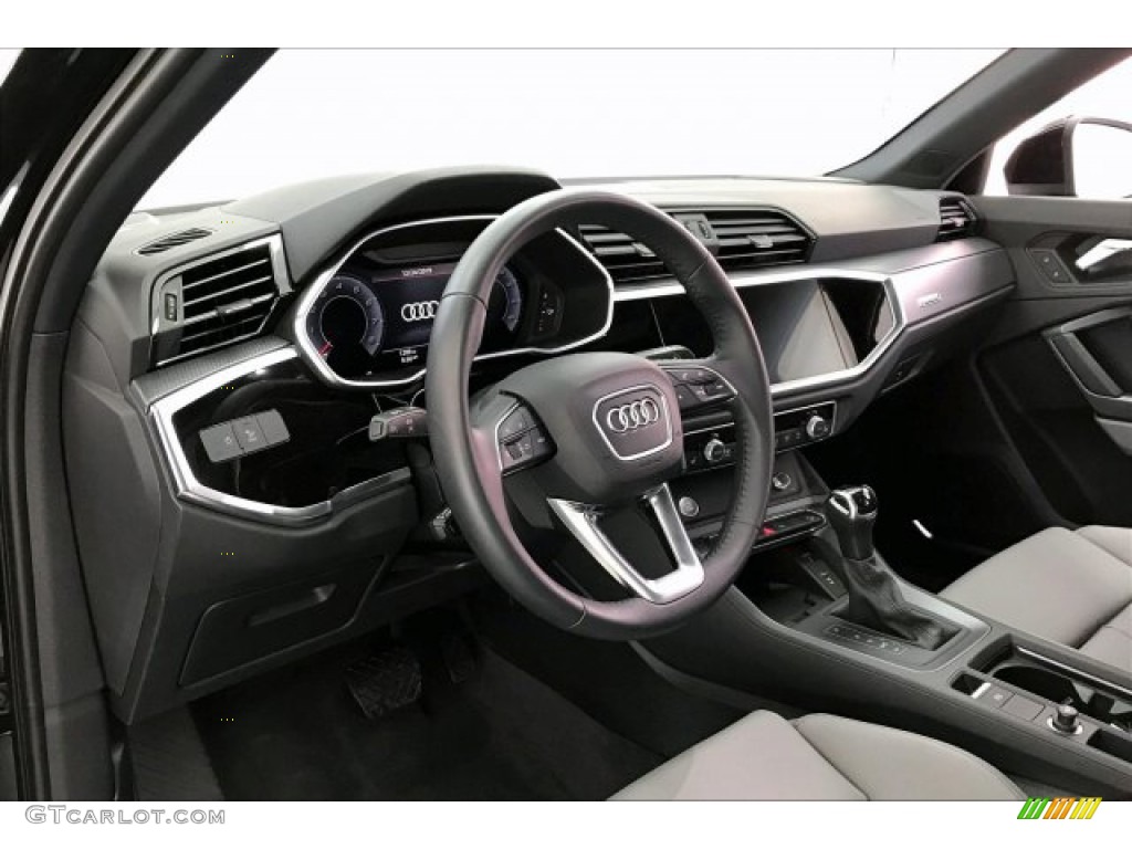 2019 Audi Q3 Premium Plus quattro Rotor Gray Dashboard Photo #136588245