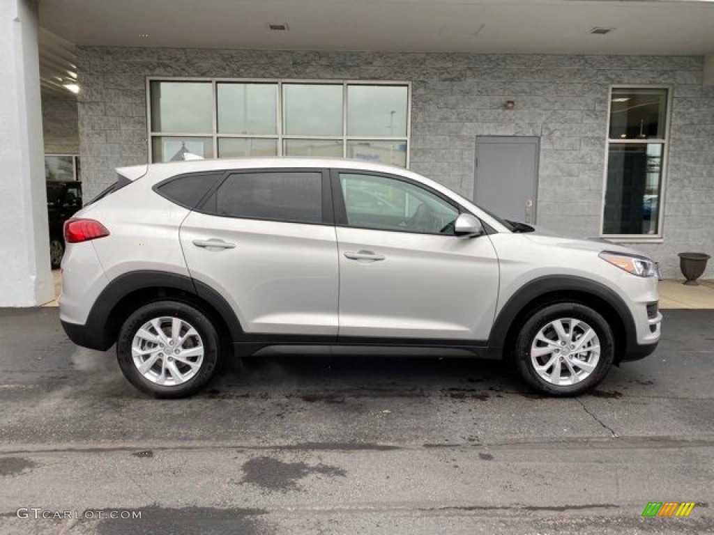 Stellar Silver 2020 Hyundai Tucson SE AWD Exterior Photo #136590079