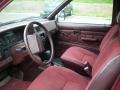 1992 Cherry Red Pearl Nissan Hardbody Truck Extended Cab  photo #2