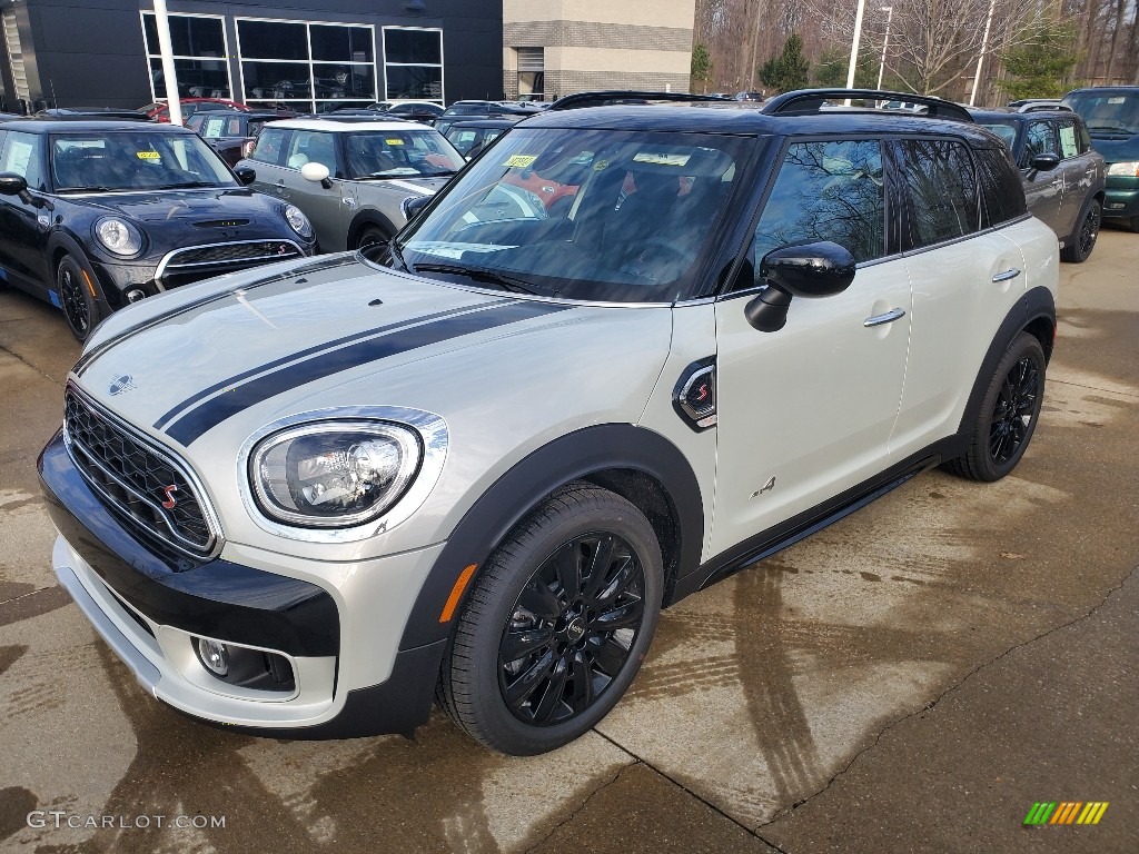 White Silver Metallic 2020 Mini Countryman Cooper S All4 Exterior Photo #136593715