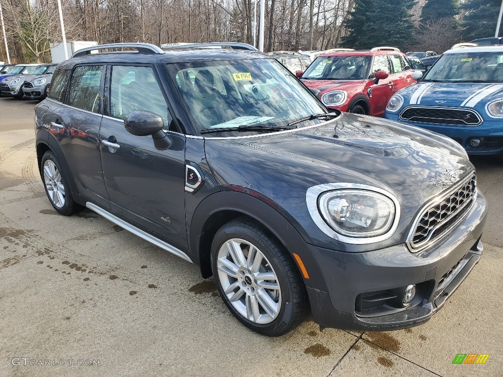 Thunder Gray Metallic 2020 Mini Countryman Cooper S All4 Exterior Photo #136594075