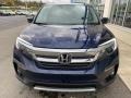 2020 Obsidian Blue Pearl Honda Pilot EX-L AWD  photo #3