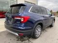 2020 Obsidian Blue Pearl Honda Pilot EX-L AWD  photo #7