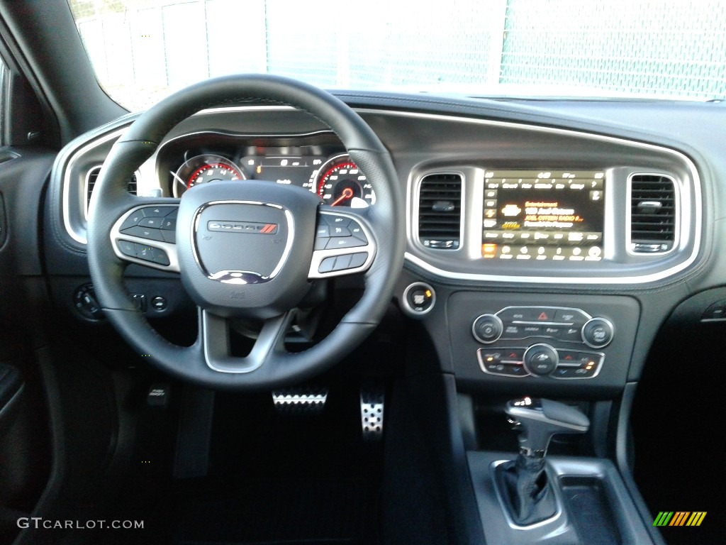 2020 Dodge Charger Scat Pack Black Dashboard Photo #136596355