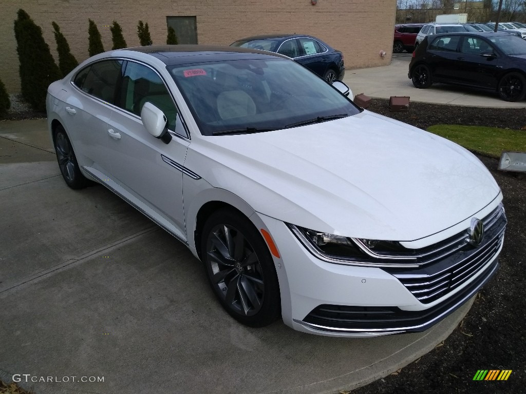 2019 Arteon SEL 4Motion - Pure White / Stone Gray/Raven photo #1