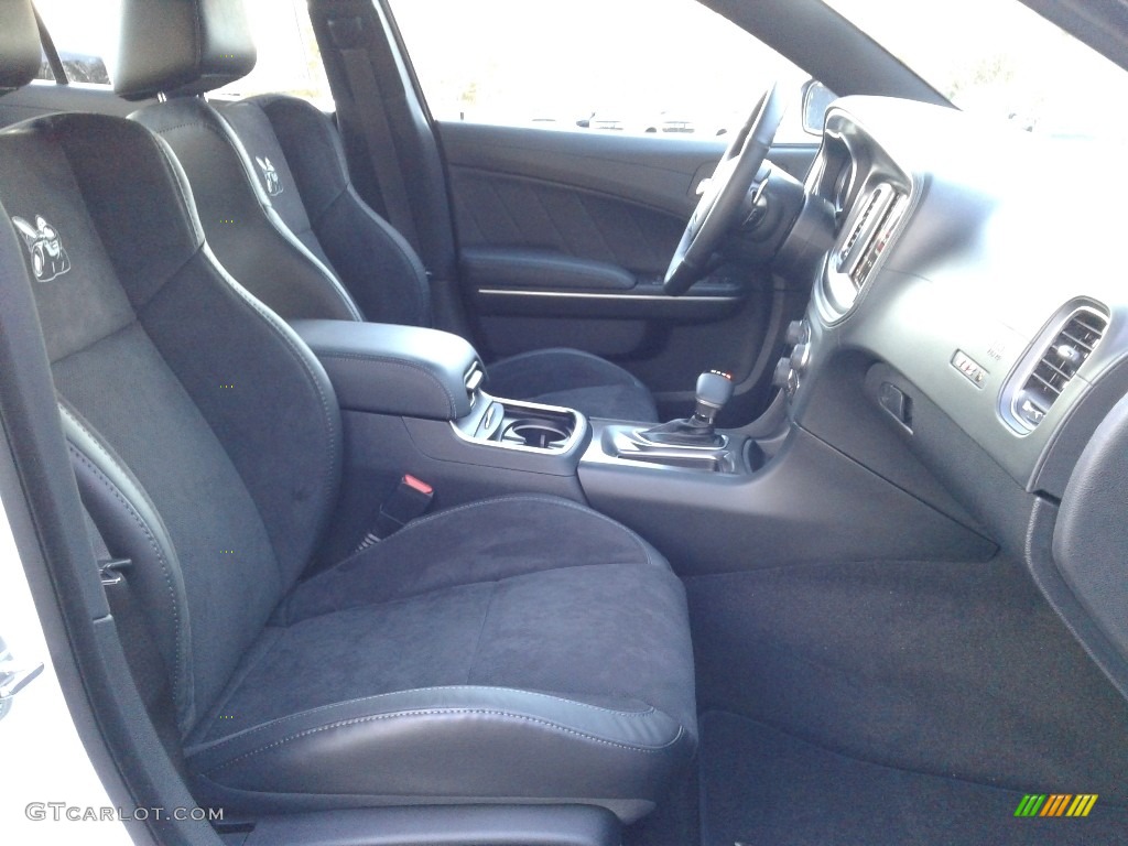 Black Interior 2020 Dodge Charger Scat Pack Photo #136596514