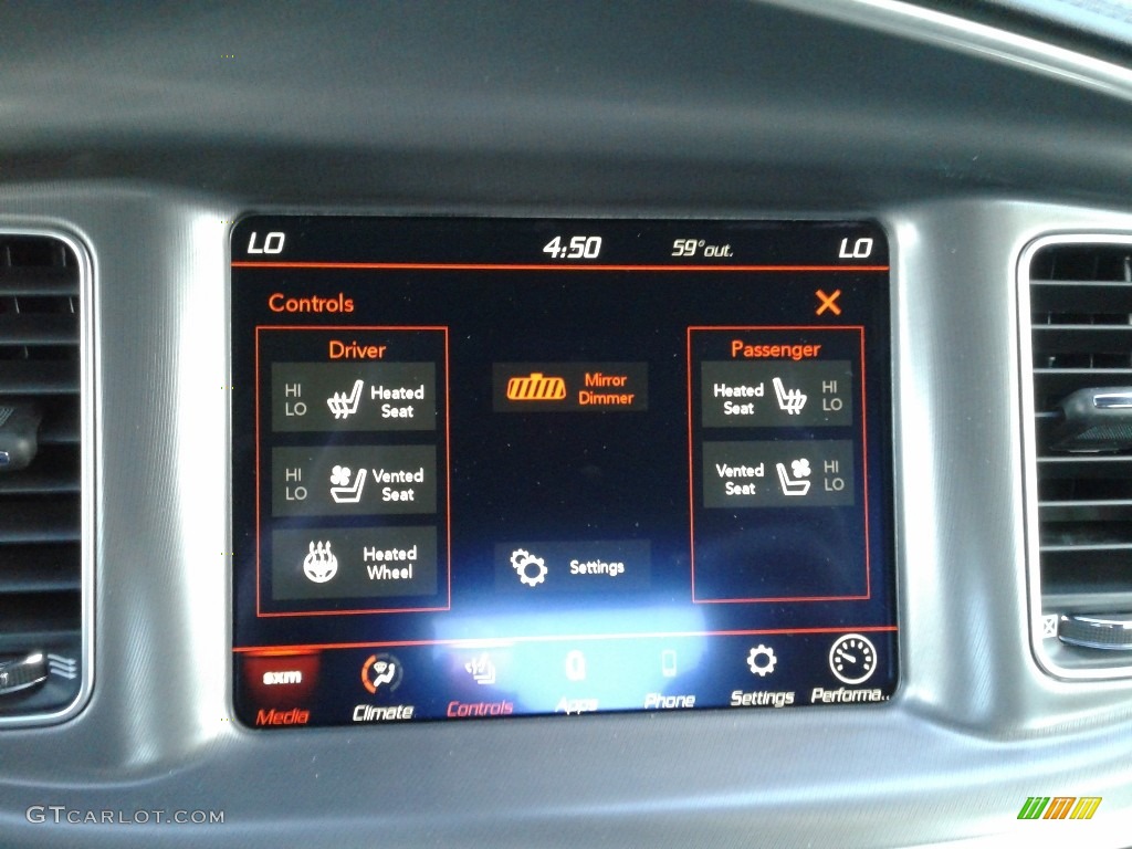 2020 Dodge Charger Scat Pack Controls Photo #136596682