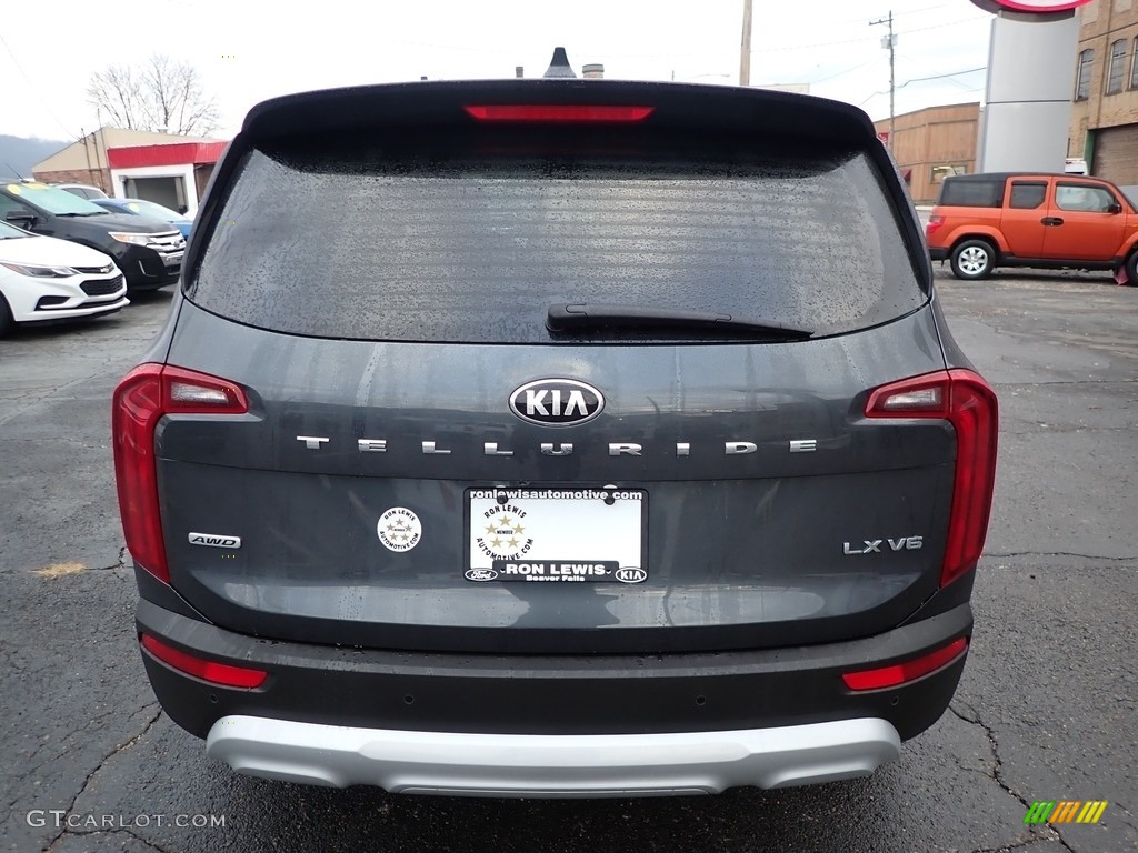 2020 Telluride LX AWD - Gravity Grey / Black photo #3