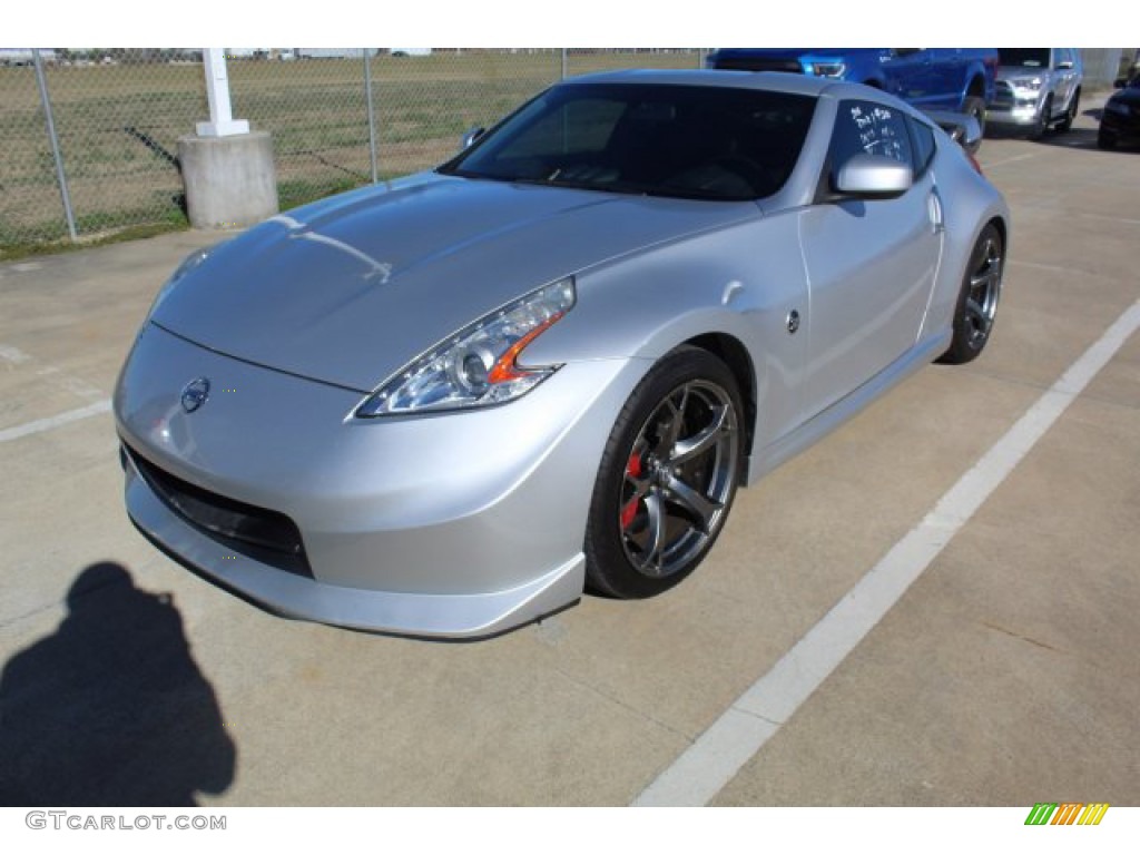2013 370Z NISMO Coupe - Brilliant Silver / NISMO Black/Red photo #4
