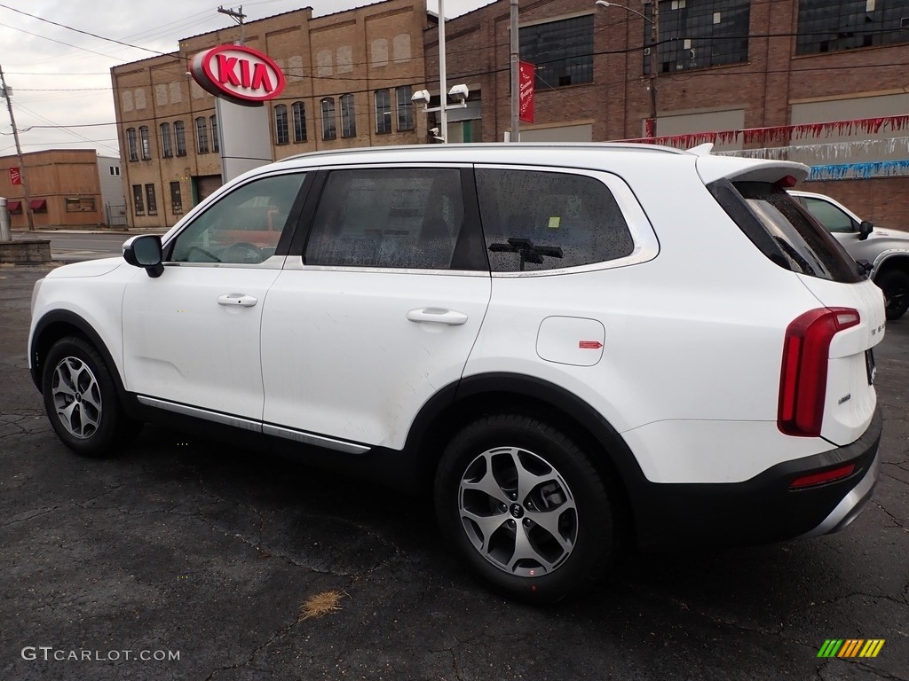 2020 Telluride EX AWD - Snow White Pearl / Black photo #5