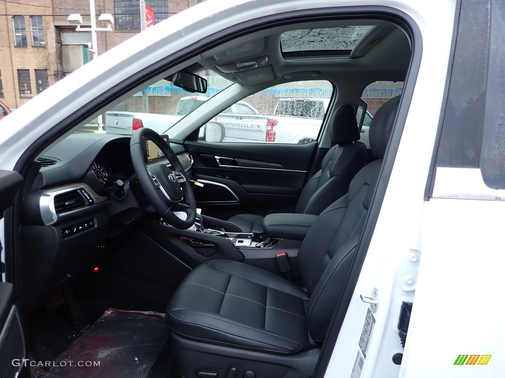 2020 Telluride EX AWD - Snow White Pearl / Black photo #12