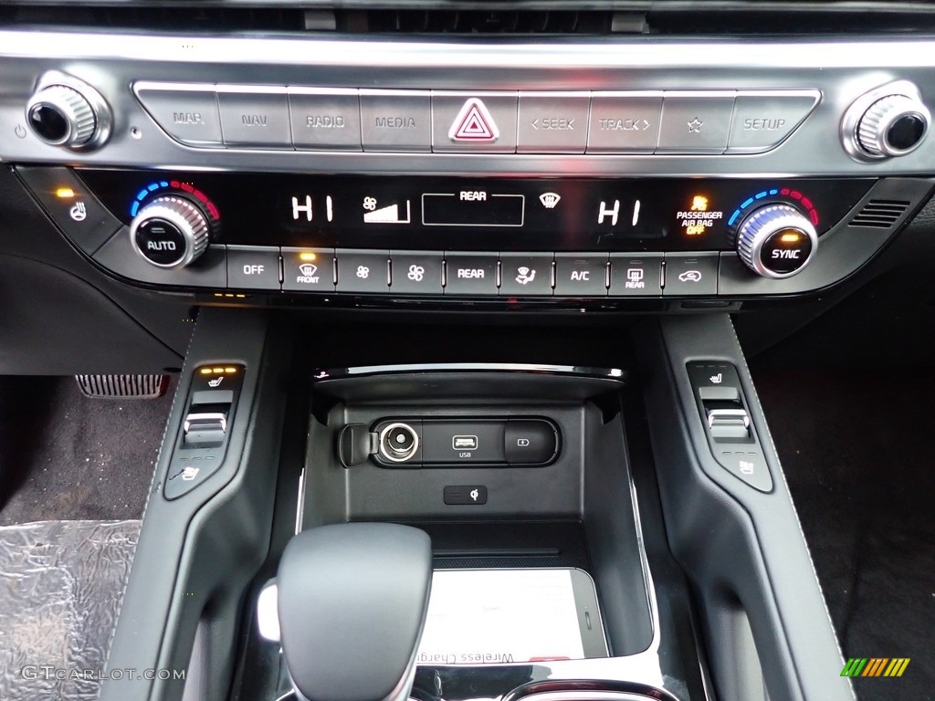 2020 Telluride EX AWD - Snow White Pearl / Black photo #17