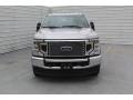 2020 Iconic Silver Ford F350 Super Duty XLT Crew Cab 4x4  photo #3