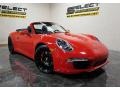 2014 Guards Red Porsche 911 Carrera S Cabriolet  photo #6