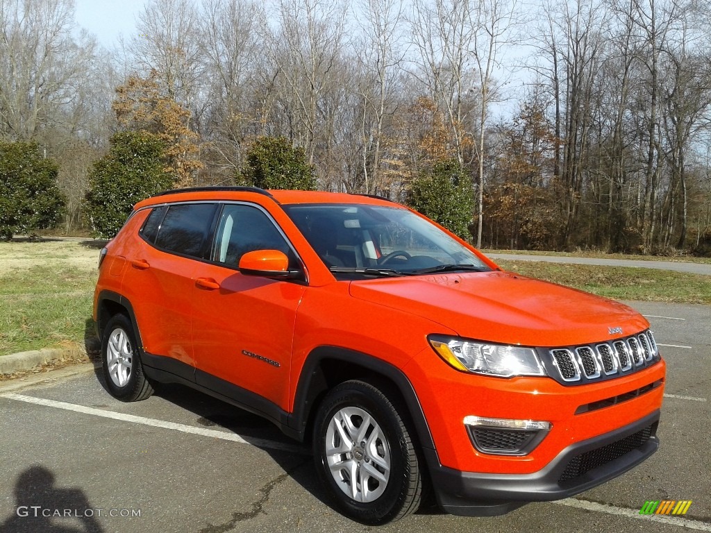 Spitfire Orange 2020 Jeep Compass Sport Exterior Photo #136602867