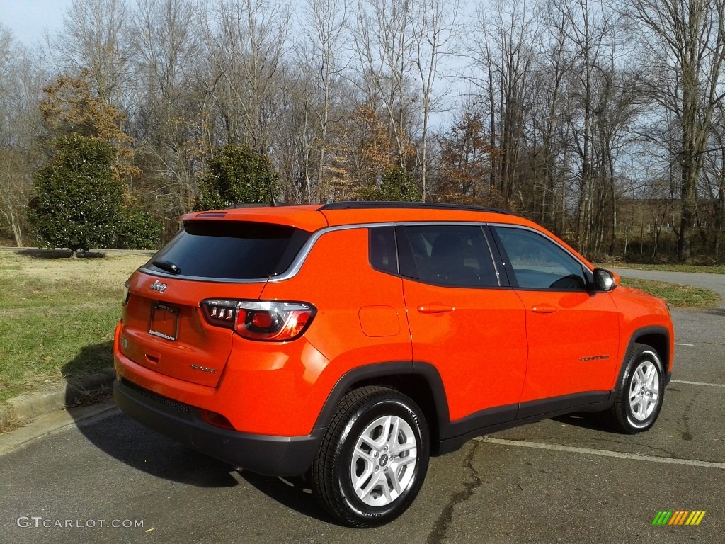 Spitfire Orange 2020 Jeep Compass Sport Exterior Photo #136602936