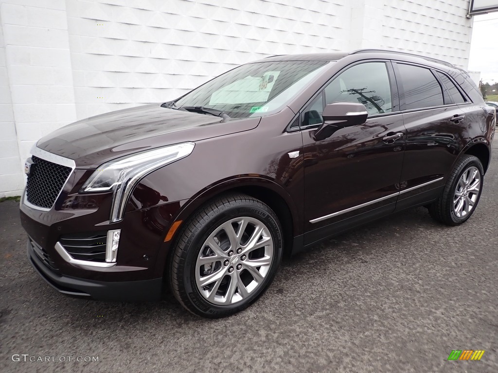 Garnet Metallic 2020 Cadillac XT5 Sport AWD Exterior Photo #136602969