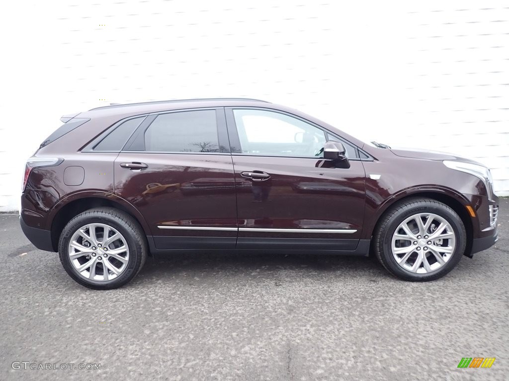 Garnet Metallic 2020 Cadillac XT5 Sport AWD Exterior Photo #136602990