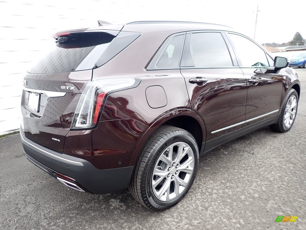 Garnet Metallic 2020 Cadillac XT5 Sport AWD Exterior Photo #136603032