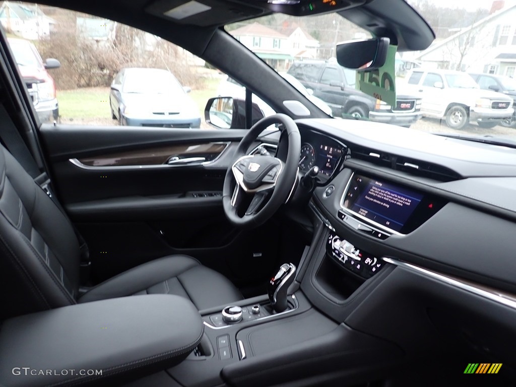 2020 Cadillac XT5 Sport AWD Jet Black Dashboard Photo #136603146