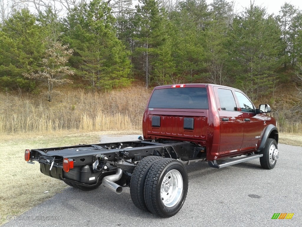 Delmonico Red Pearl 2020 Ram 4500 Tradesman Crew Cab 4x4 Chassis Exterior Photo #136603800