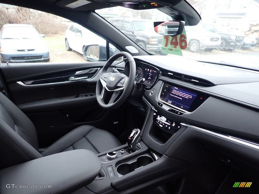 2020 Cadillac XT5 Premium Luxury AWD Jet Black Dashboard Photo #136604139