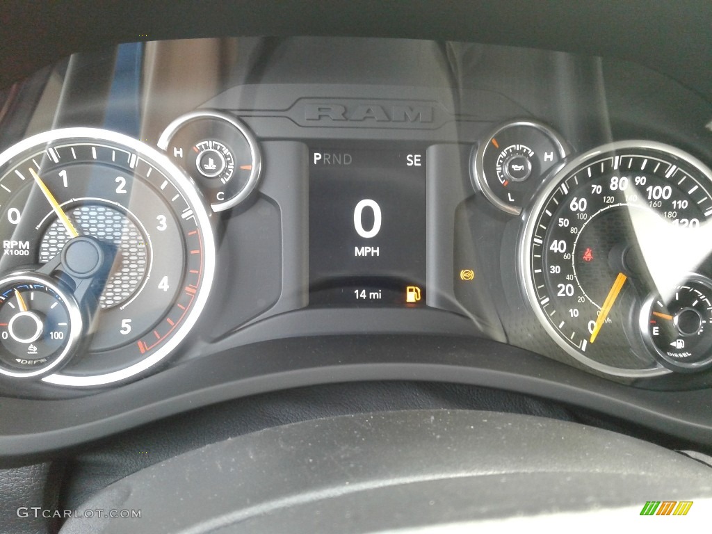 2020 Ram 4500 Tradesman Crew Cab 4x4 Chassis Gauges Photo #136604235