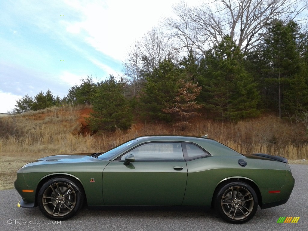 F8 Green 2020 Dodge Challenger R/T Scat Pack Exterior Photo #136604487