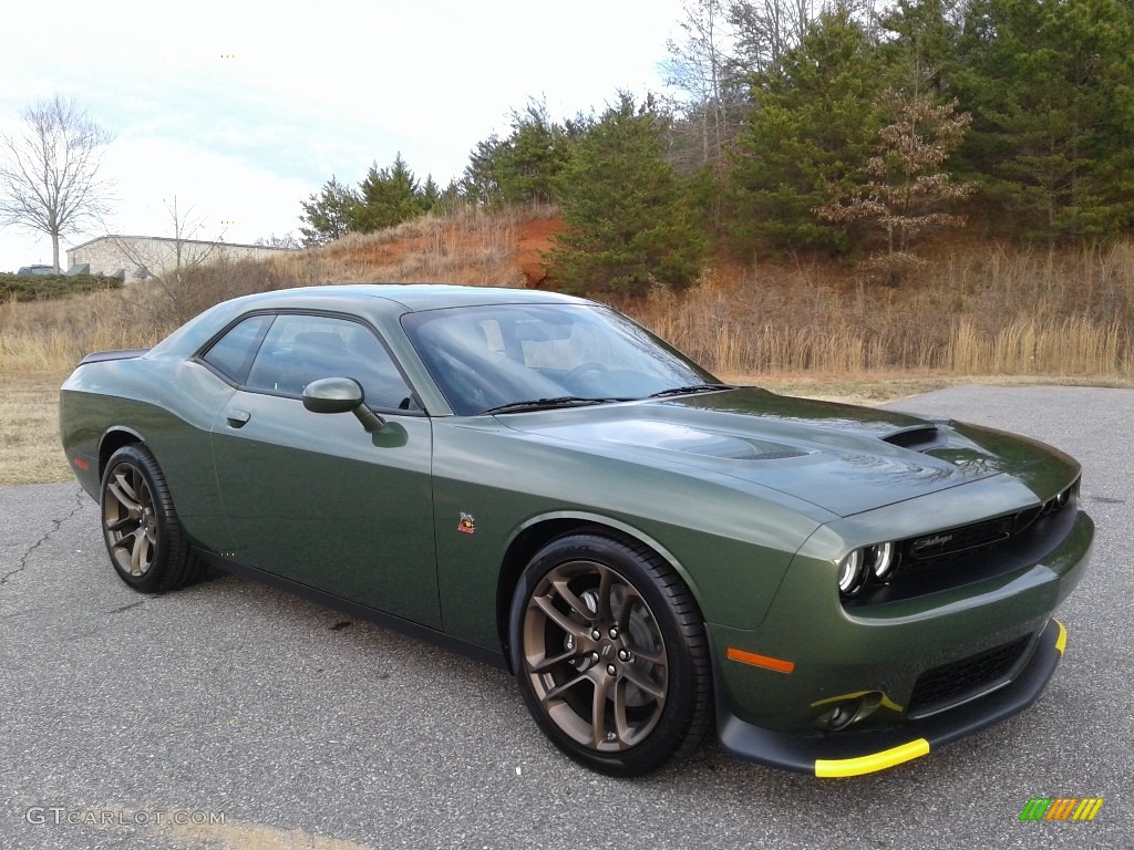 F8 Green 2020 Dodge Challenger R/T Scat Pack Exterior Photo #136604580