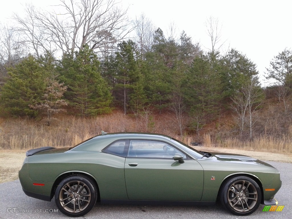 F8 Green 2020 Dodge Challenger R/T Scat Pack Exterior Photo #136604613