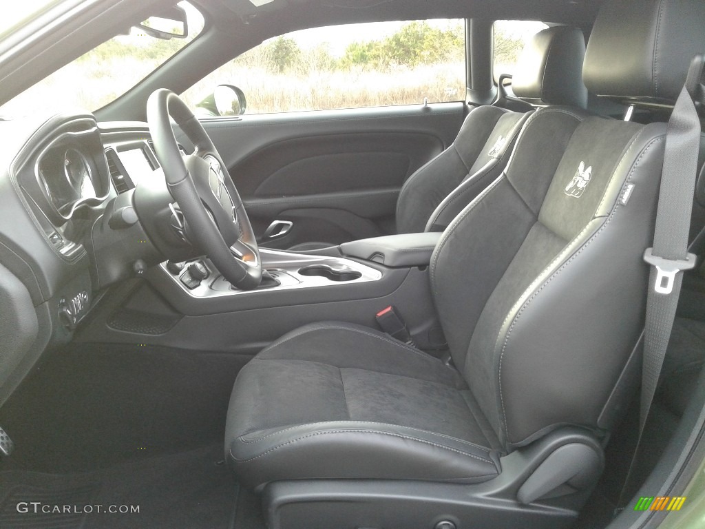 Black w/Alcantara Interior 2020 Dodge Challenger R/T Scat Pack Photo #136604814