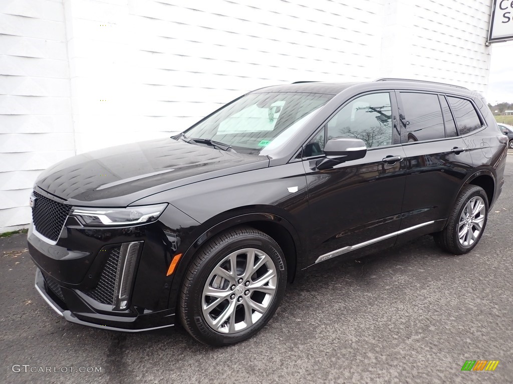 Stellar Black Metallic 2020 Cadillac XT6 Sport AWD Exterior Photo #136605354